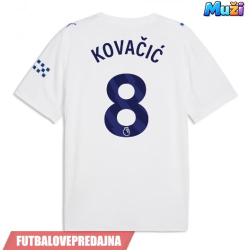Lacne Muži Futbalové dres Manchester City Mateo Kovacic #8 2026-27 Krátky Rukáv - Tretina